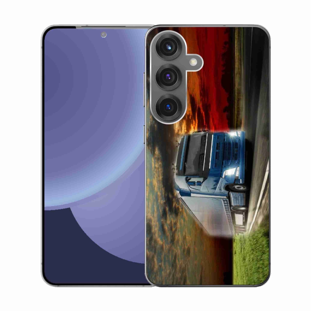 Gélový kryt mmCase na Samsung Galaxy S25 - kamión 4