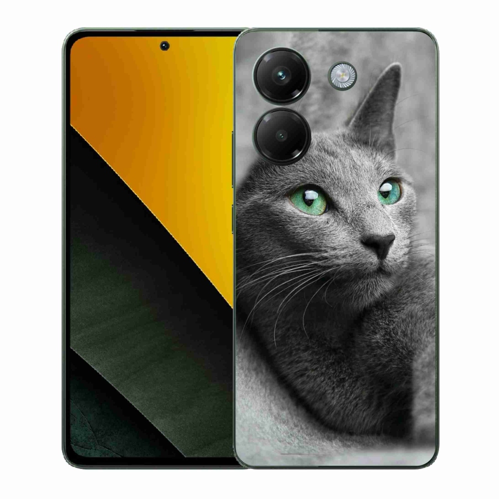 Gélový kryt mmCase na Xiaomi Poco M7 Pro 5G - mačka 2