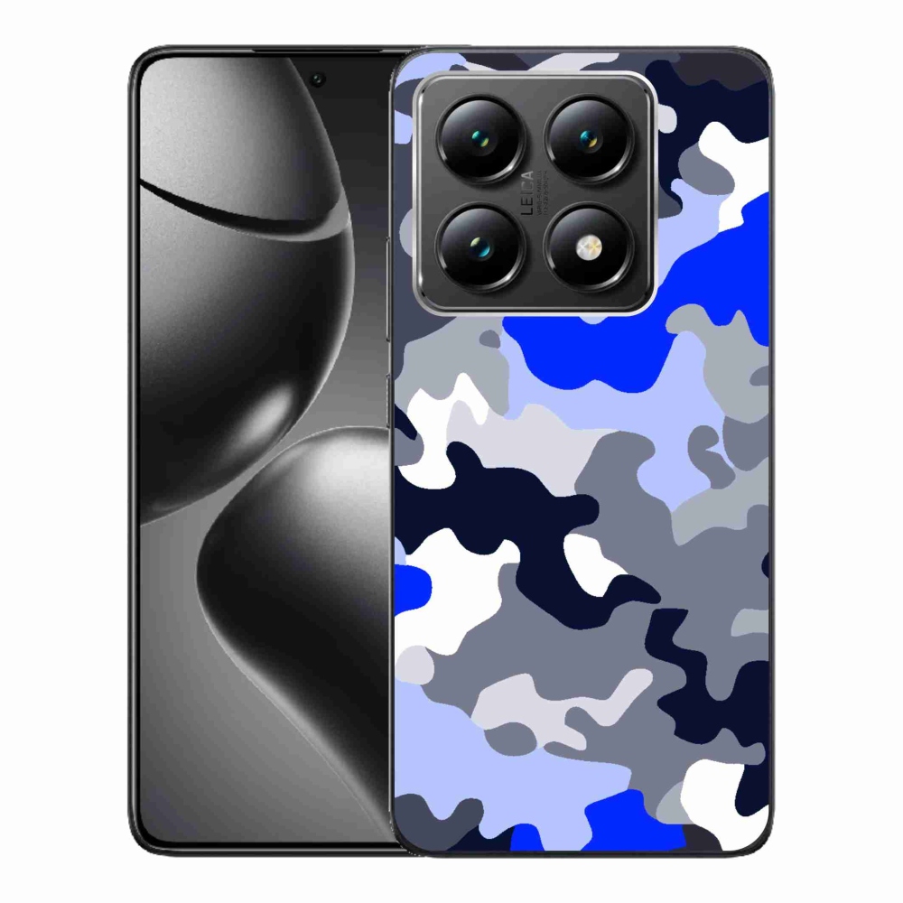 Gélový kryt mmCase na Xiaomi 14T - maskáčový vzor 8