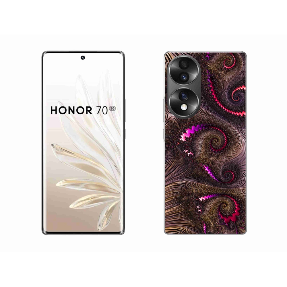 Gélový kryt mmCase na Honor 70 - abstraktný motív 24