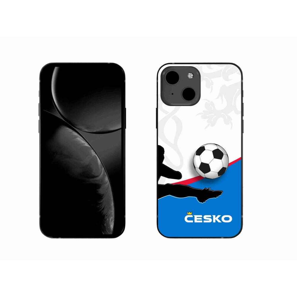 Gélový kryt mmCase na iPhone 13 6.1 - futbal Česko 3