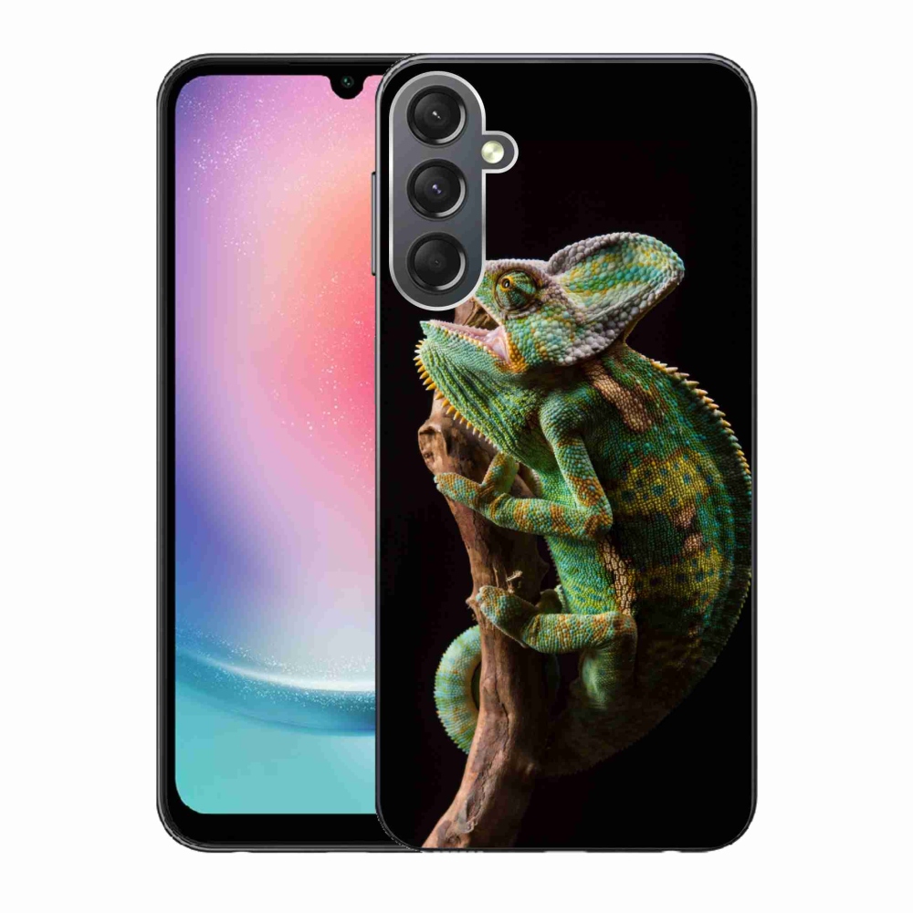 Gélový kryt mmCase na Samsung Galaxy A24 - chameleón