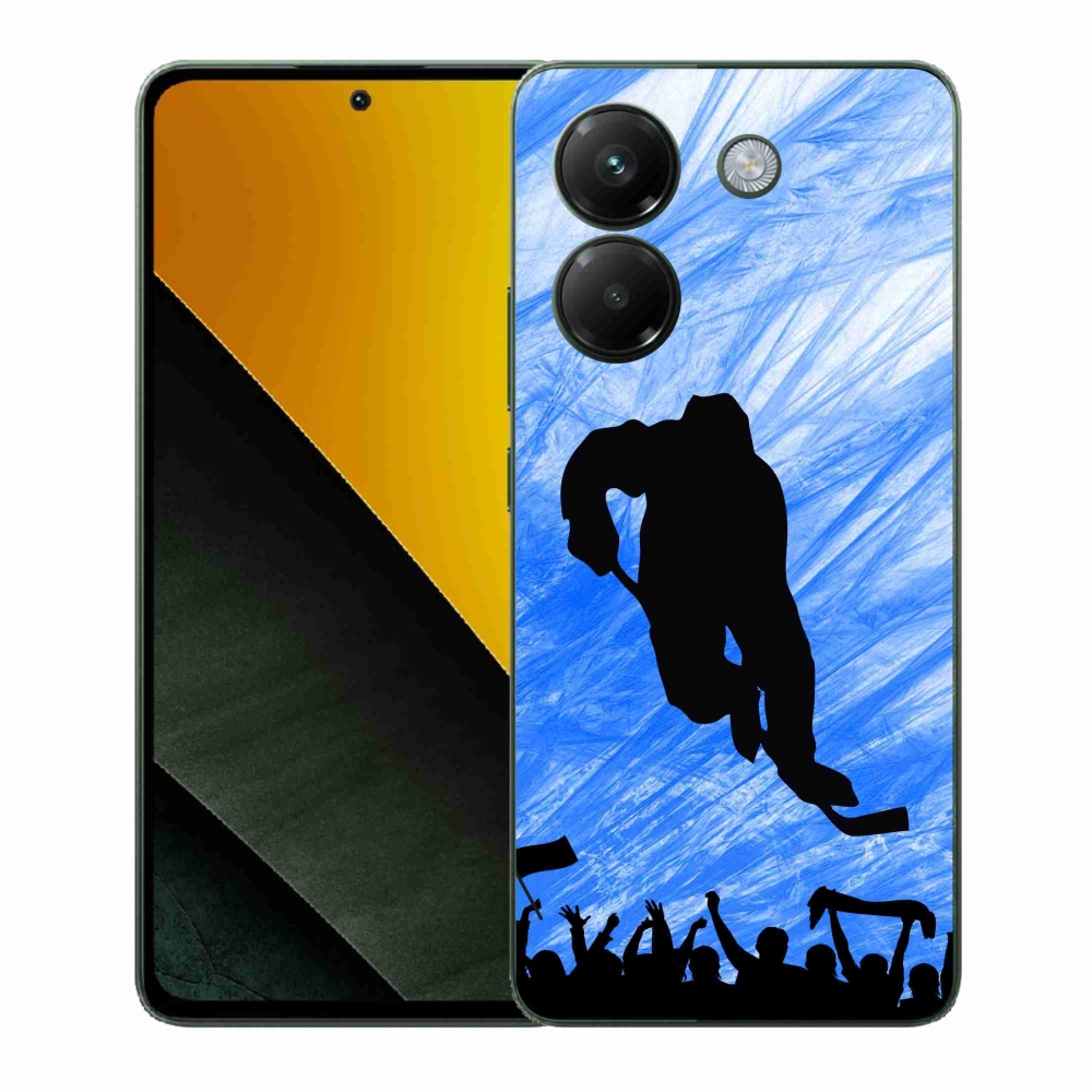 Gélový kryt mmCase na Xiaomi Poco M7 Pro 5G - hokejový hráč