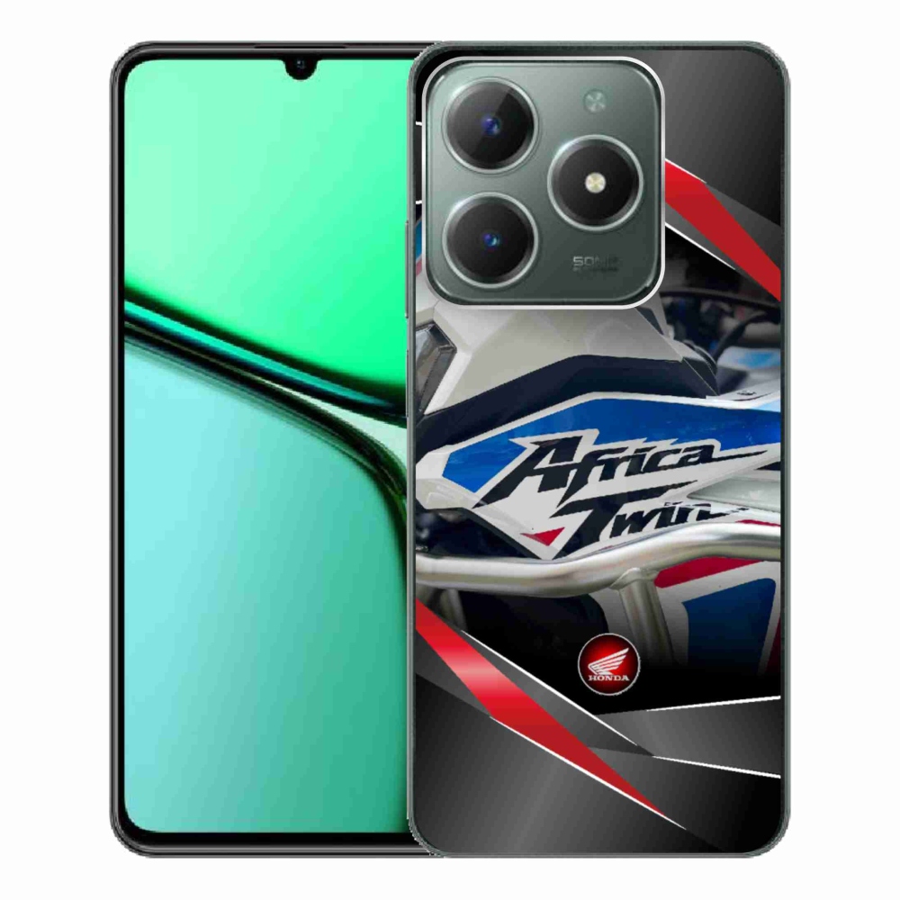 Gélový kryt mmCase na Realme C61 - motorka honda