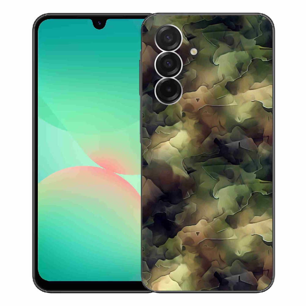Gélový kryt mmCase na Samsung Galaxy A26 5G - maskáčový vzor 10