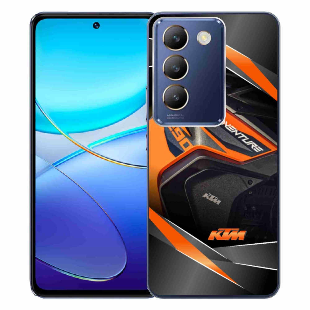 Gélový kryt mmCase na Vivo V40 SE 4G/5G - motorka ktm