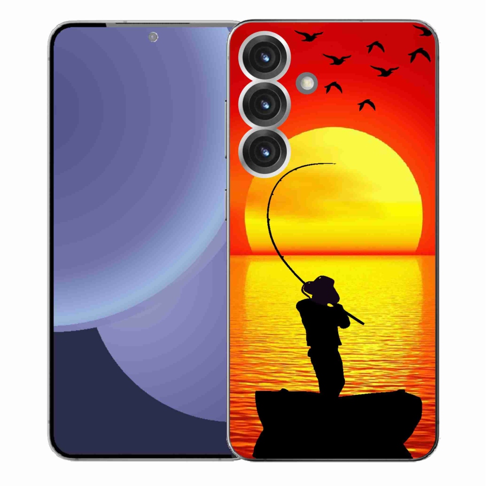 Gélový kryt mmCase na Samsung Galaxy S25+ - rybárčenie