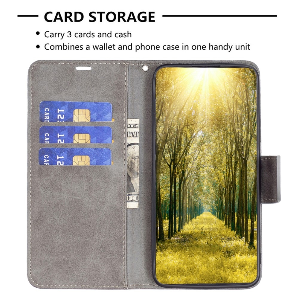 Case knižkové púzdro na Samsung Galaxy S25 Edge - šedé