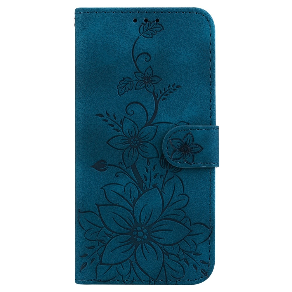 Lily knižkové púzdro na Xiaomi Redmi 15C 4G/5G (173mm) - tmavomodré