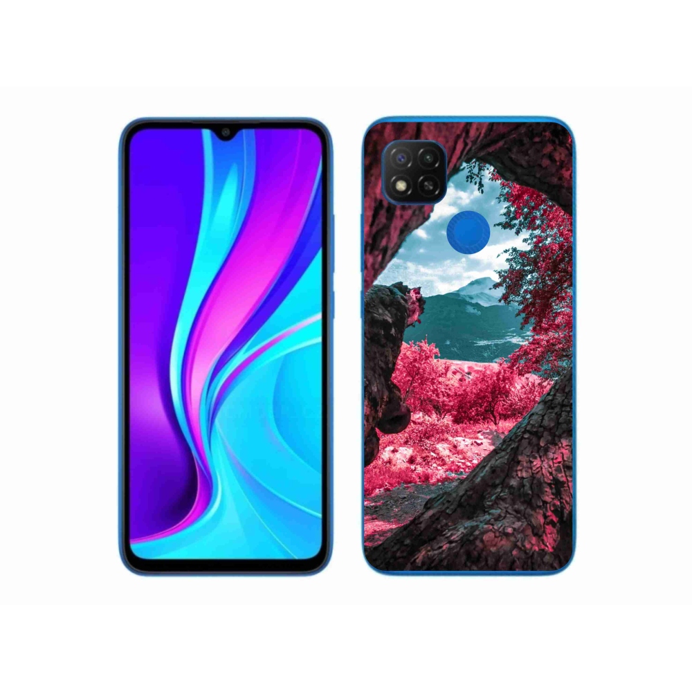 Gélový kryt mmCase na Xiaomi Redmi 9C - výhľad na hory