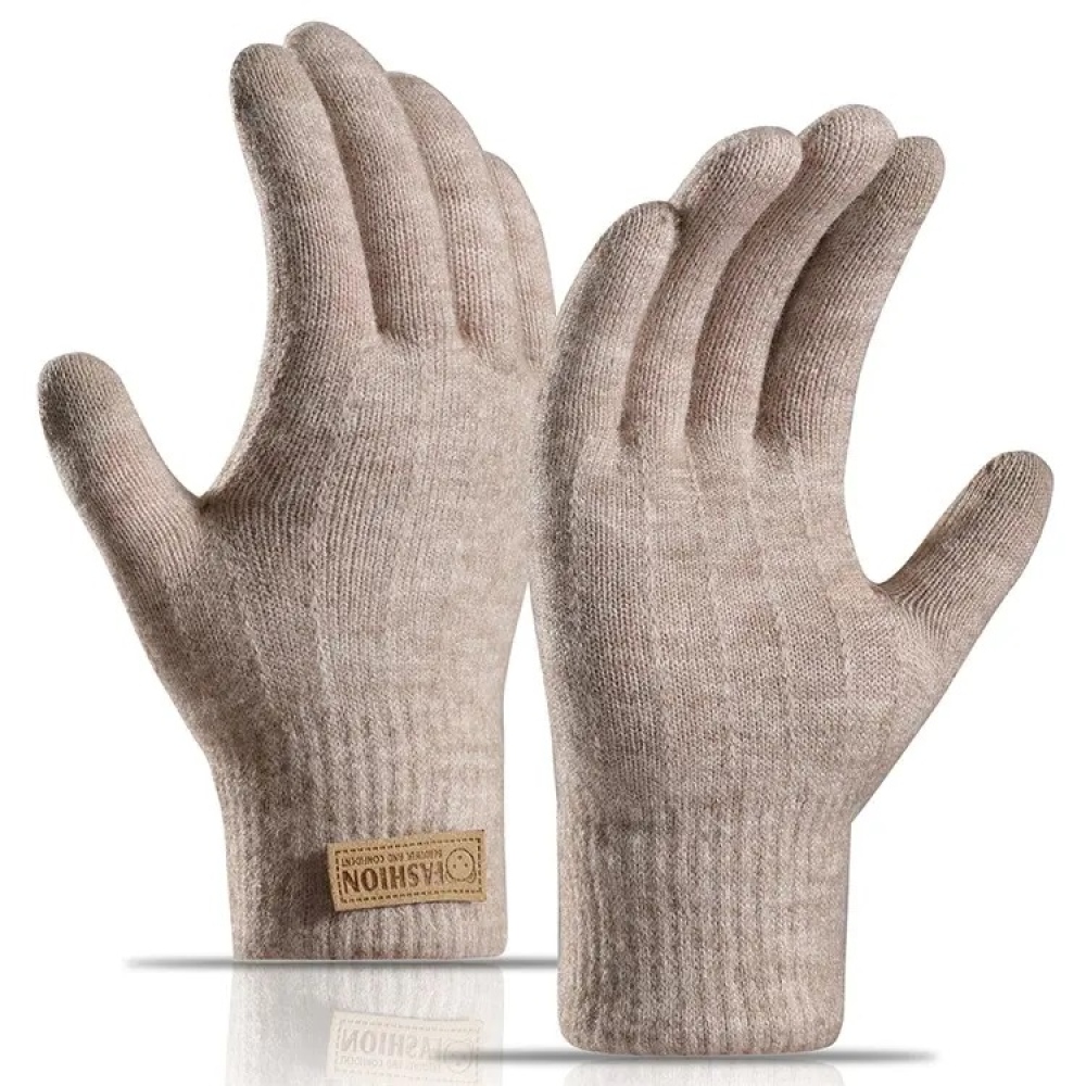 Bear dámske dotykové zimné rukavice - khaki