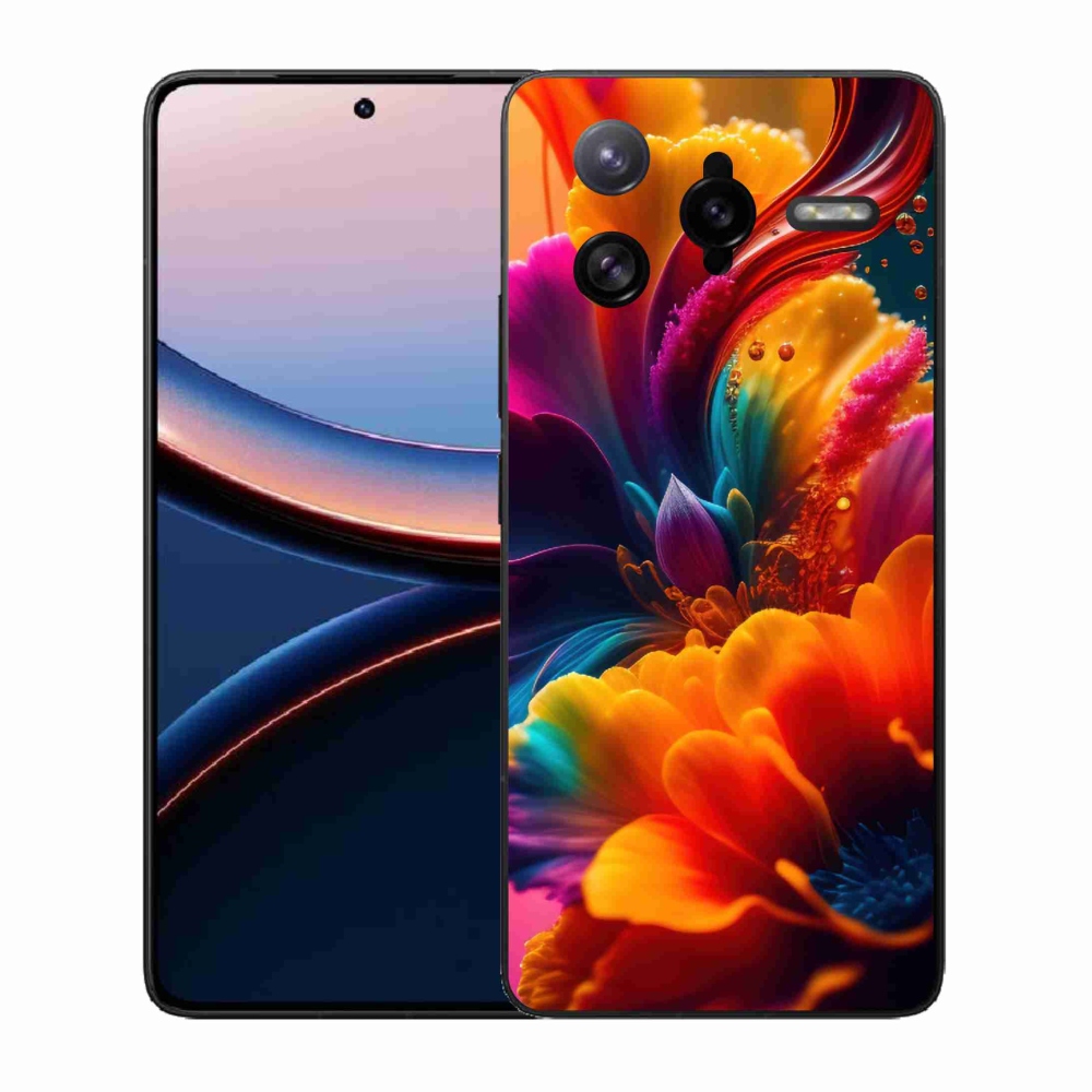 Gélový kryt mmCase na Xiaomi Poco F7 Ultra - abstraktný motív 2