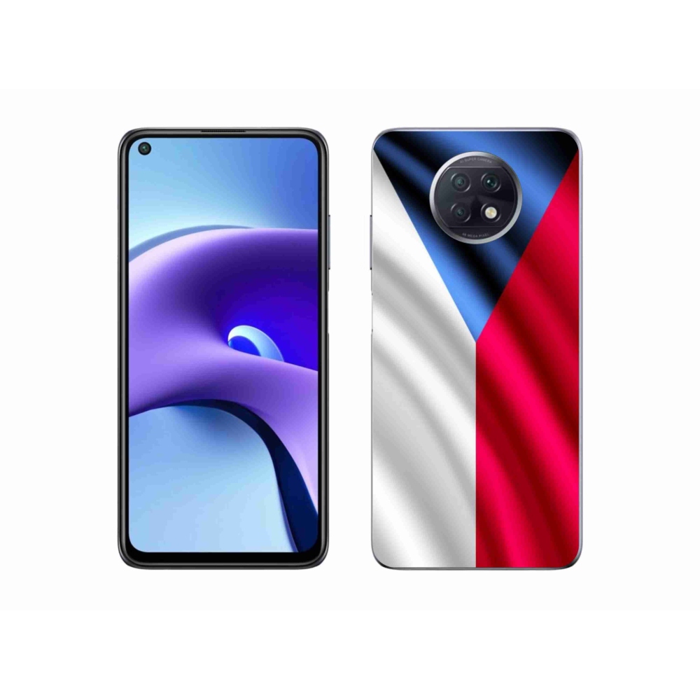 Gélový kryt mmCase na mobil Xiaomi Redmi Note 9T 5G - česká vlajka