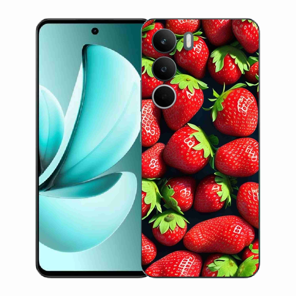 Gélový kryt mmCase na Realme C71 - jahody