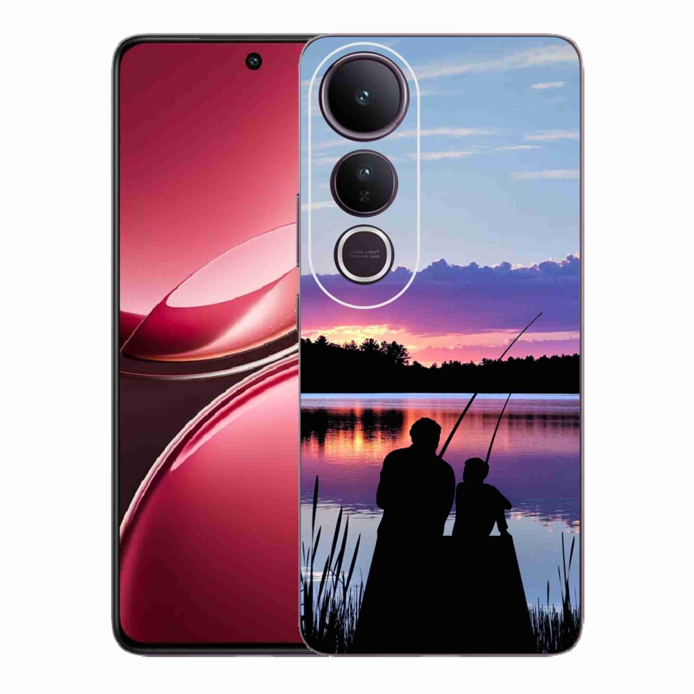 Gélový kryt mmCase na Vivo V50 Lite 4G/5G - rybárčenie 2