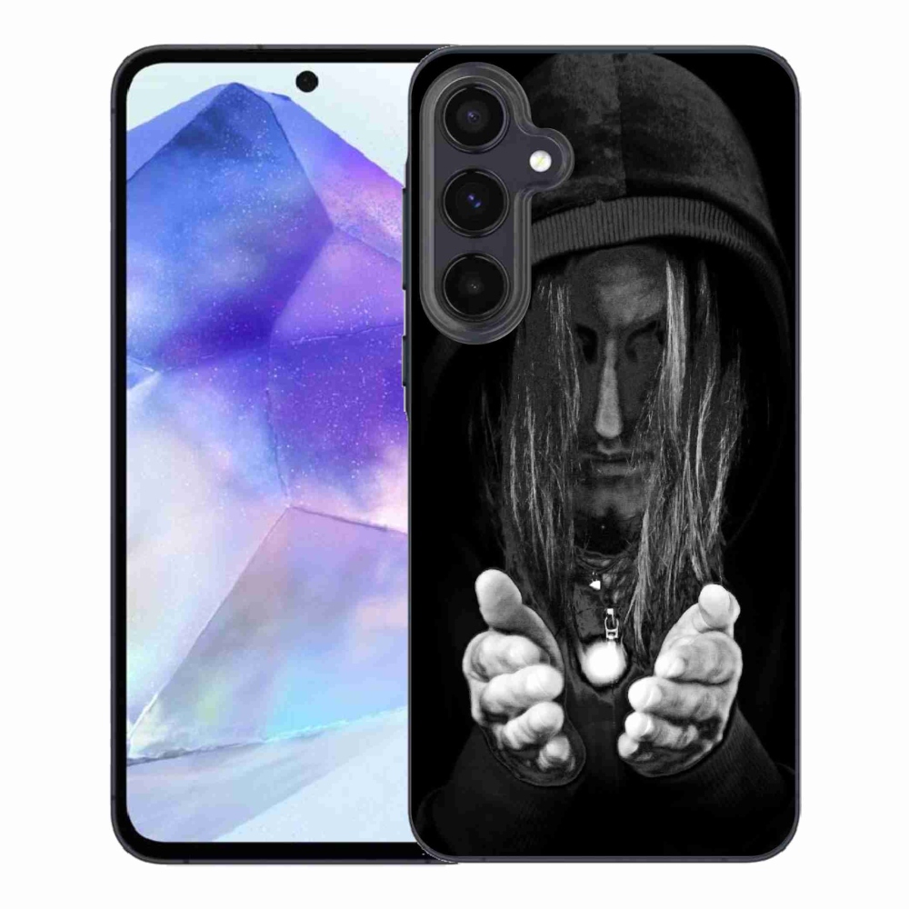 Gélový kryt mmCase na Samsung Galaxy A55 5G - tajomná osoba