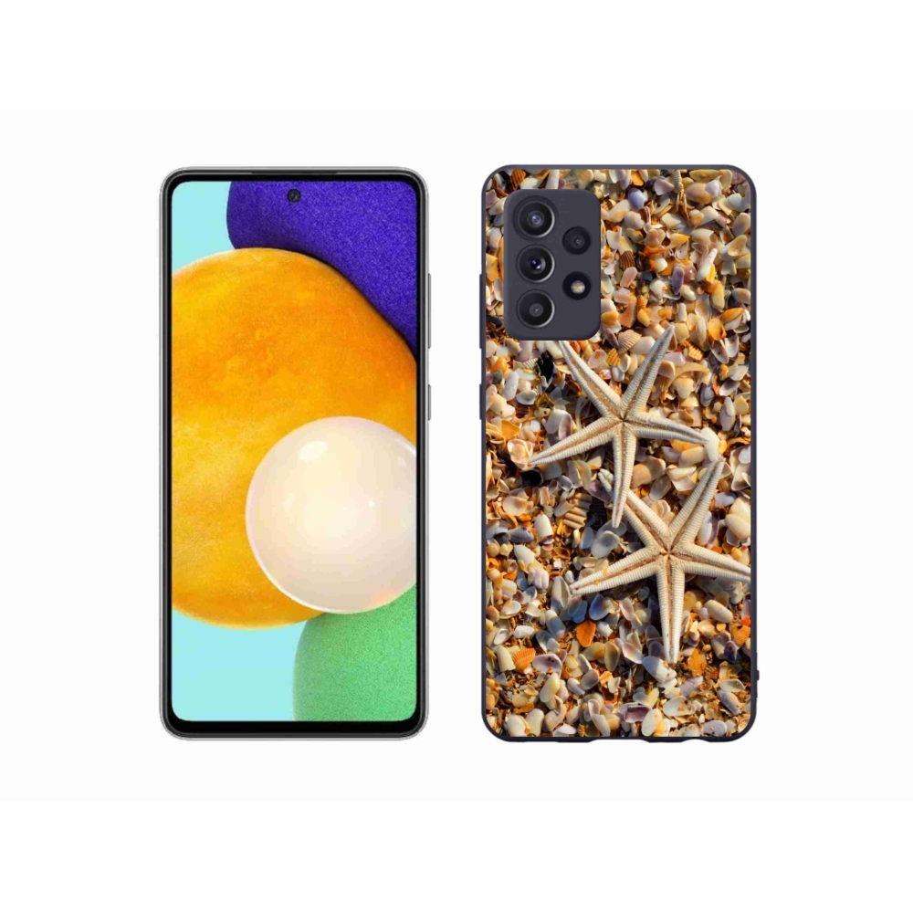 Gélový kryt mmCase na Samsung Galaxy A52s 5G - morské hviezdice