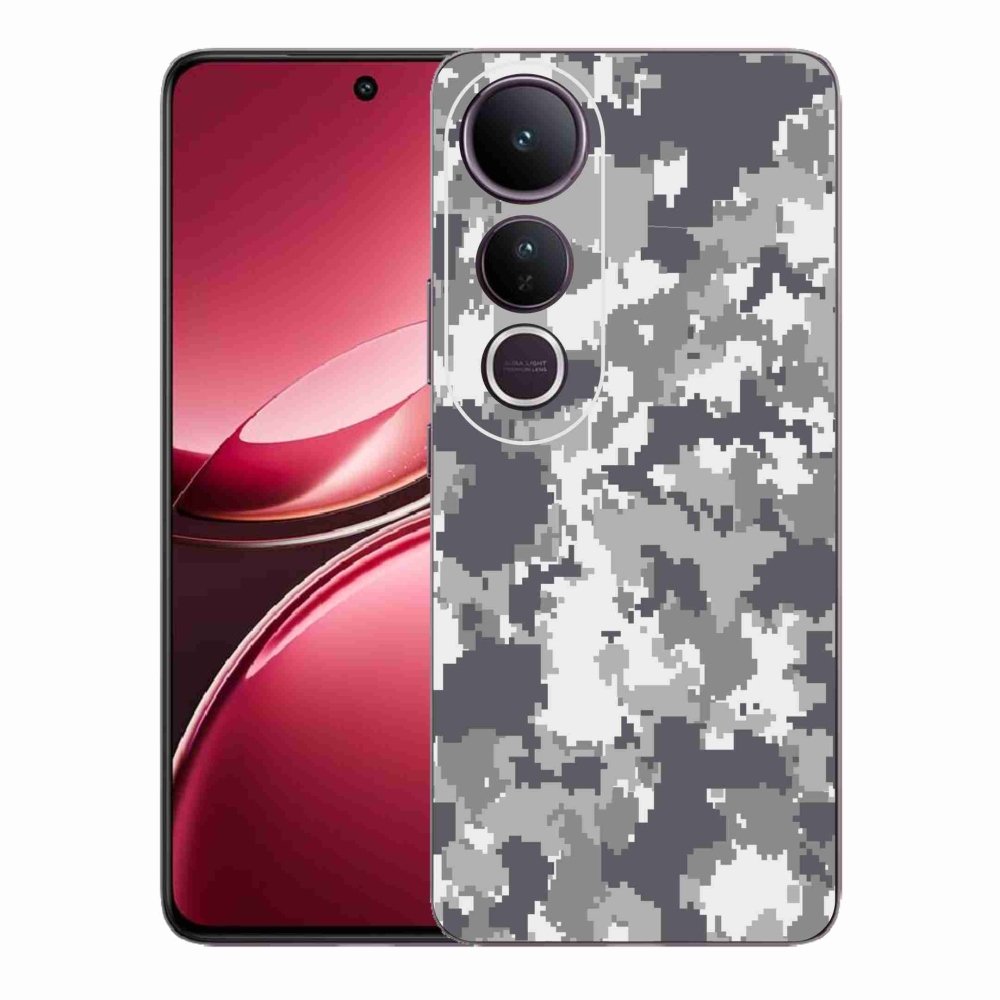 Gélový kryt mmCase na Vivo V50 Lite 4G/5G - maskáčový vzor 2
