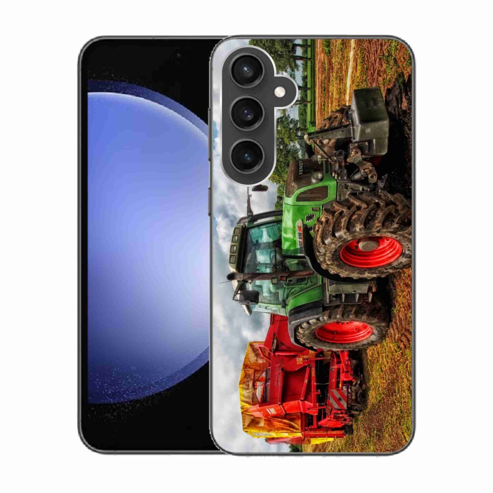 Gélový kryt mmCase na Samsung Galaxy S23 FE - traktor 4