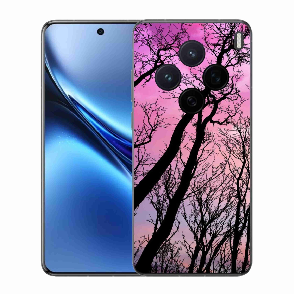 Gélový kryt mmCase na Vivo X200 5G - opadané stromy