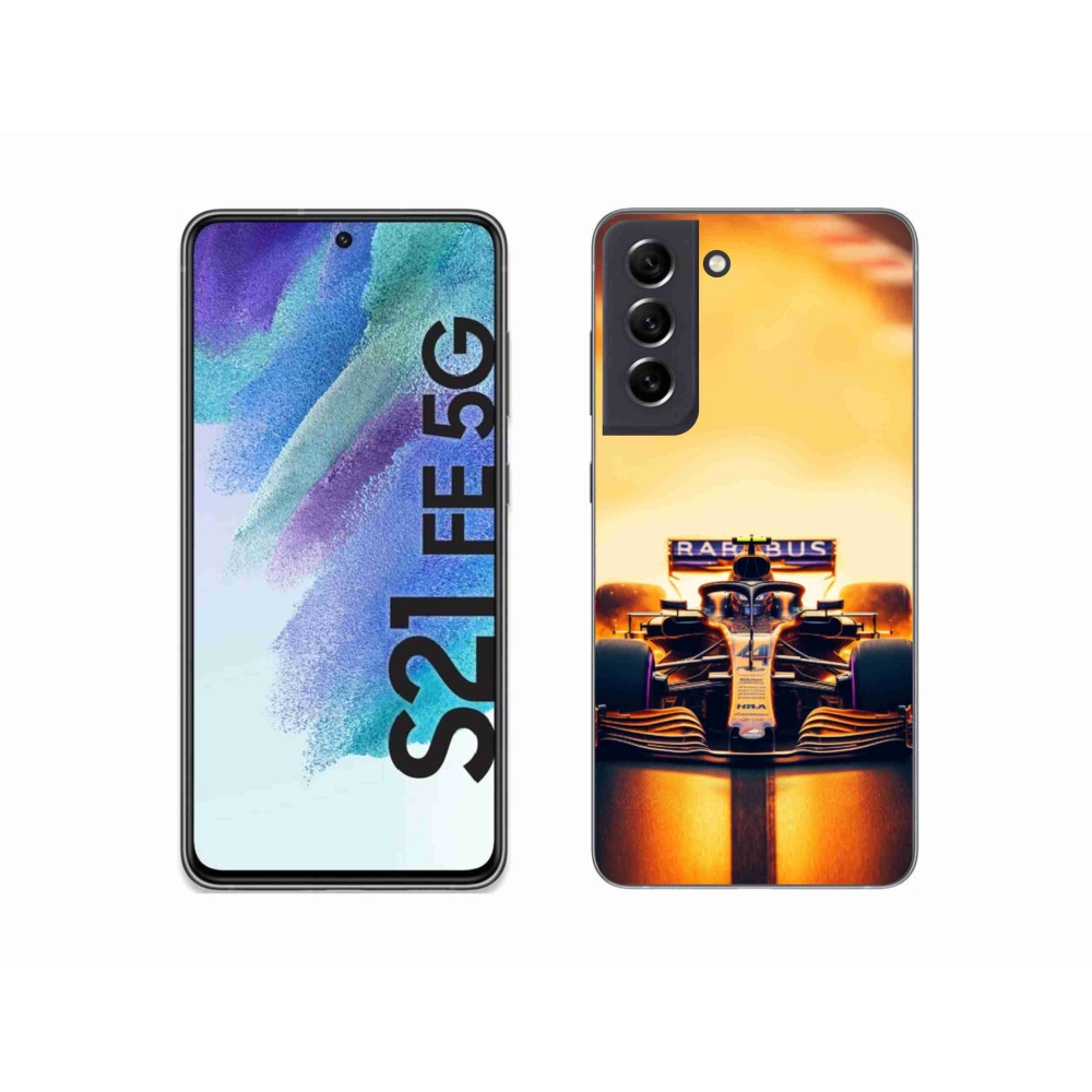 Gélový kryt mmCase na Samsung Galaxy S21 FE 5G - formula