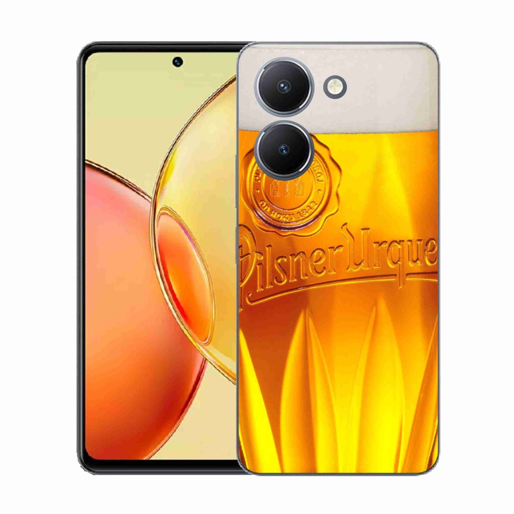 Gélový kryt mmCase na Vivo Y36 - pivo