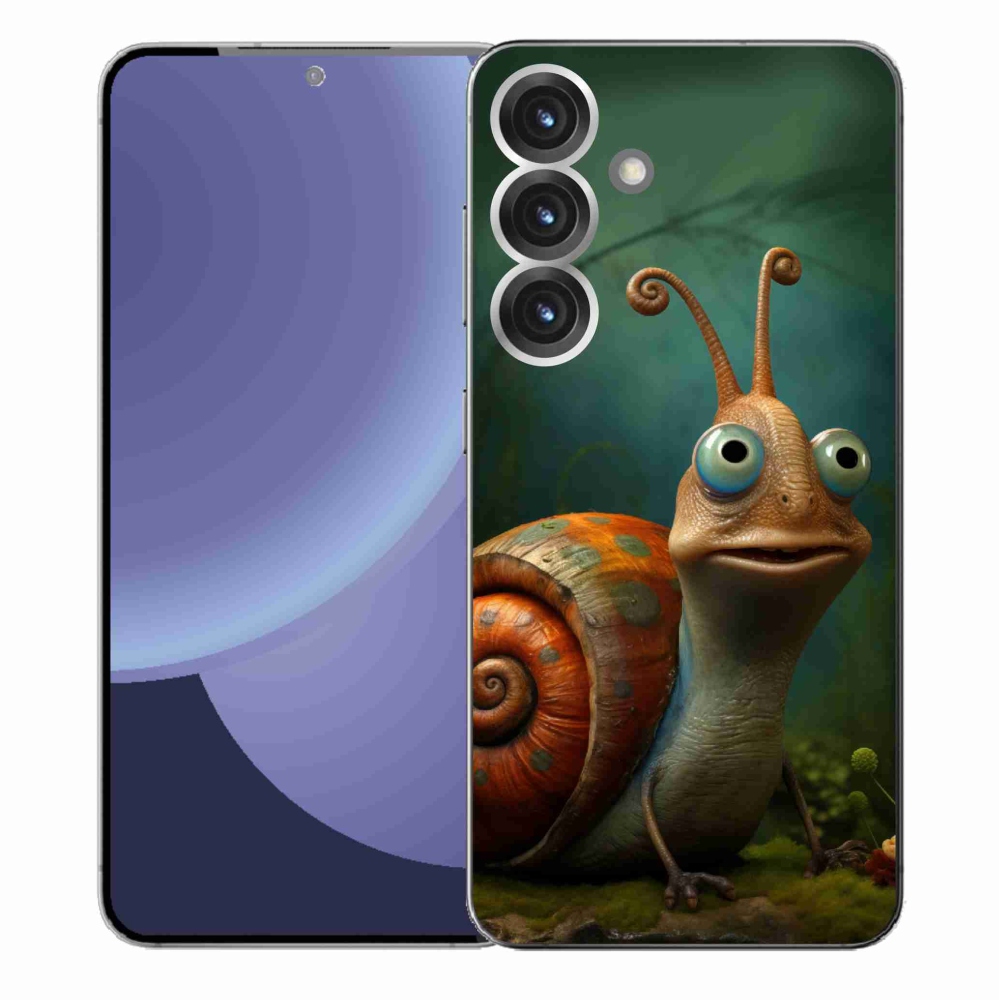 Gélový kryt mmCase na Samsung Galaxy S25+ - slimák