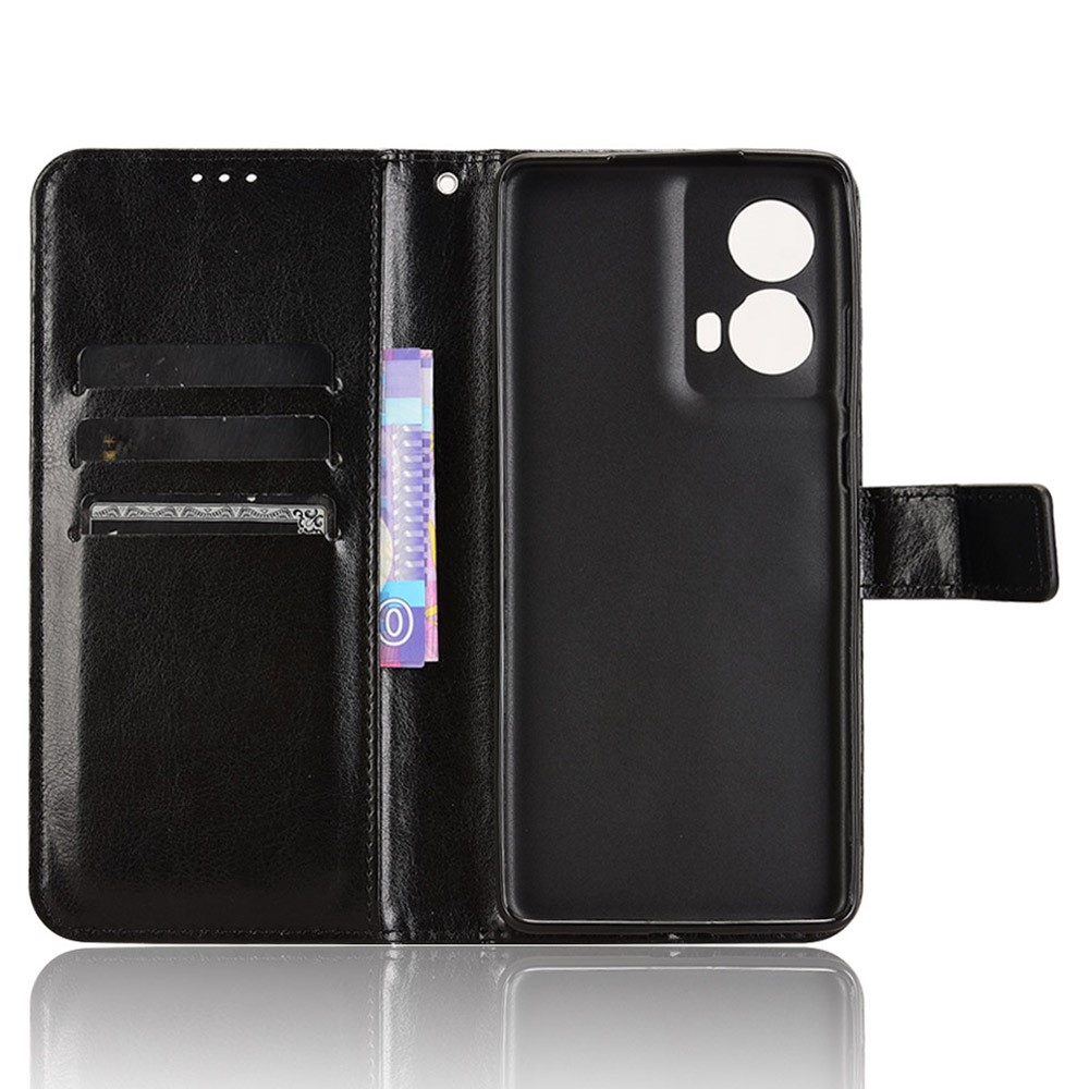 Crazy knižkové púzdro na Motorola Moto G85 5G - čierne