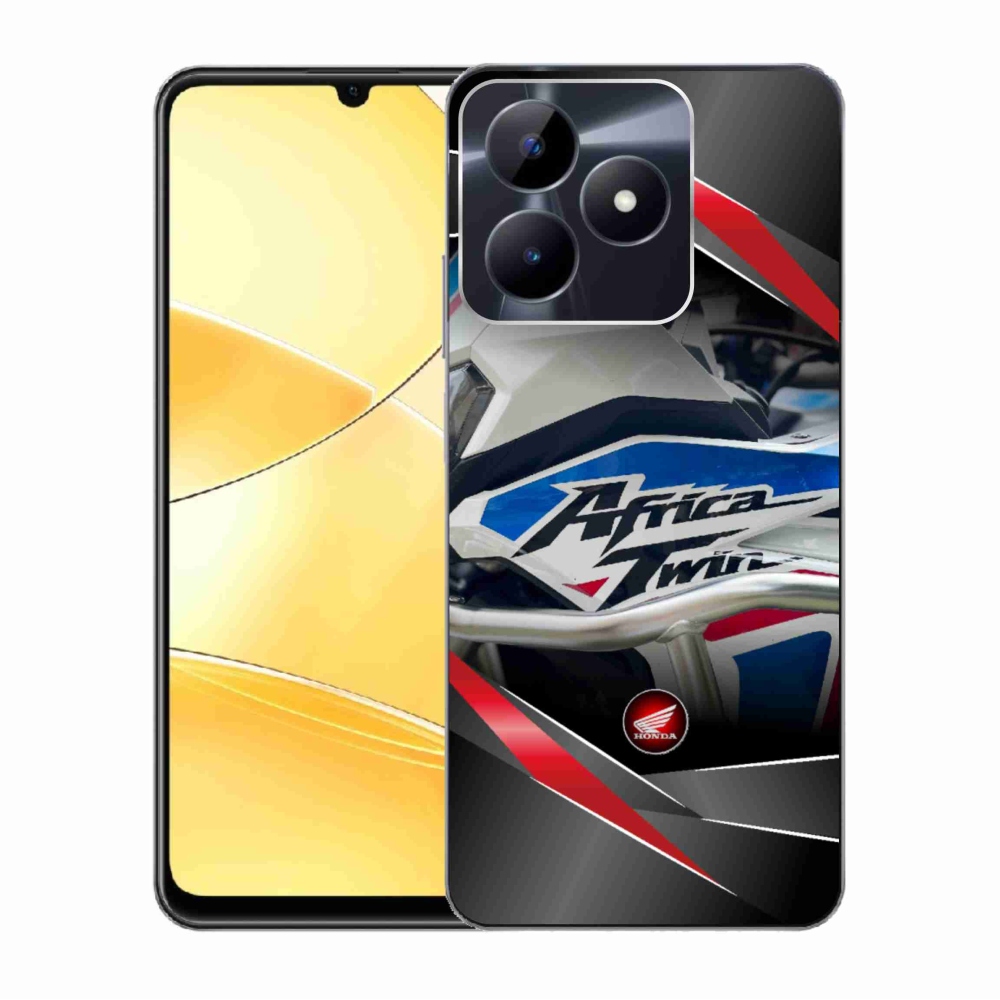 Gélový kryt mmCase na Realme C51/C53 - motorka honda