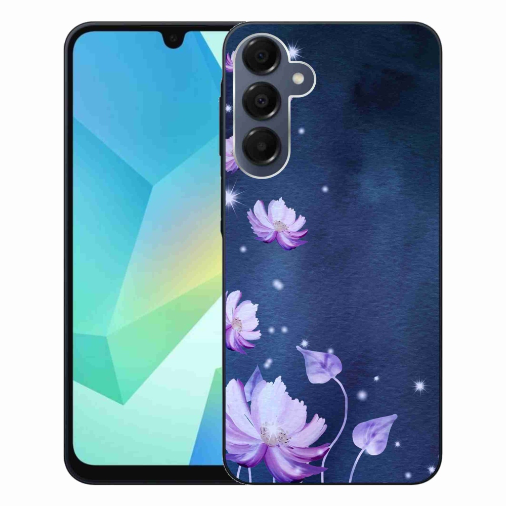 Gélový obal mmCase na Samsung Galaxy A16 4G/5G - padajúce kvety