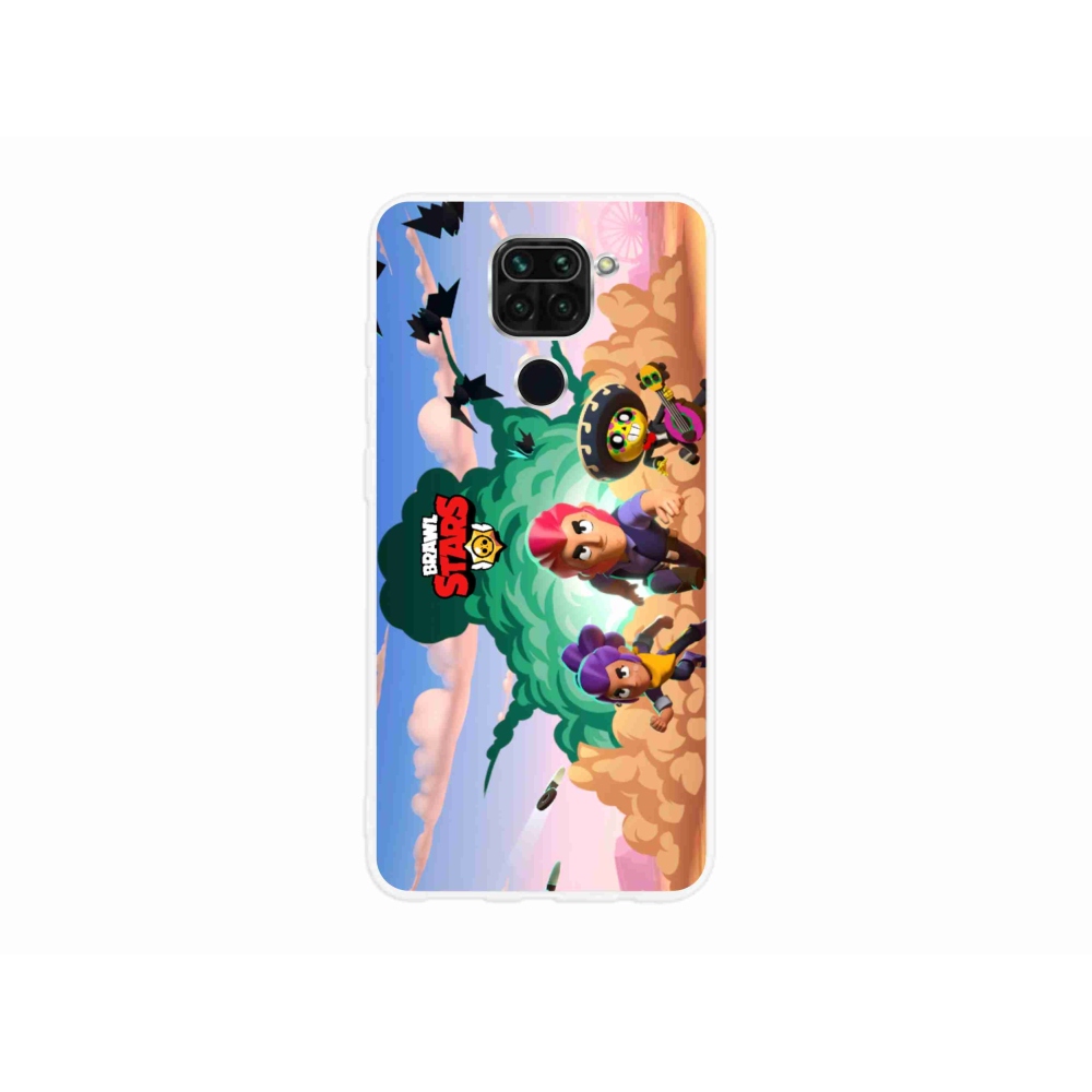 Gélový kryt mmCase na Xiaomi Redmi Note 9 - brawl stars