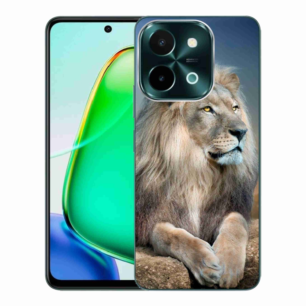 Gélový obal mmCase na Vivo Y28 - lev 1