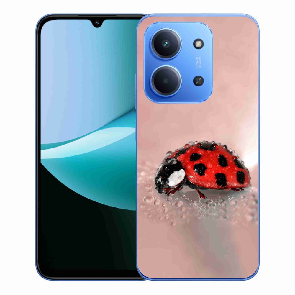 Gélový kryt mmCase na Xiaomi Redmi 15C 4G/5G (173mm) - lienka