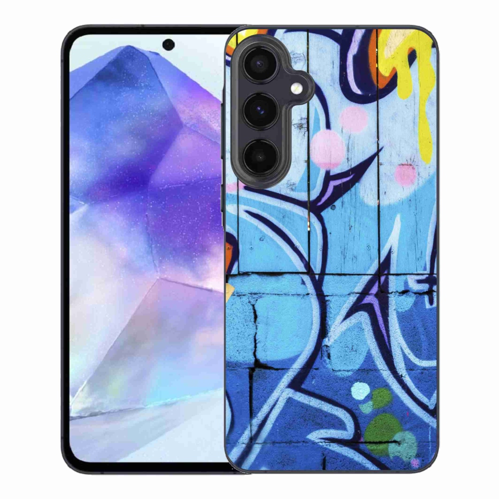 Gélový kryt mmCase na Samsung Galaxy A55 5G - graffiti