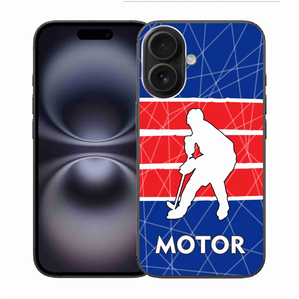 Gélový kryt mmCase na iPhone 16 - Motor