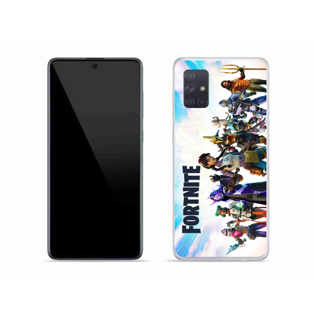 Gélový kryt mmCase na Samsung Galaxy A71 - fortnite