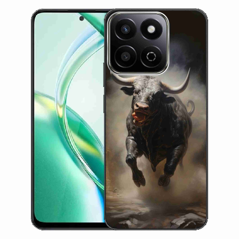 Gélový kryt mmCase na Honor 200 Smart 5G - rozzúrený býk