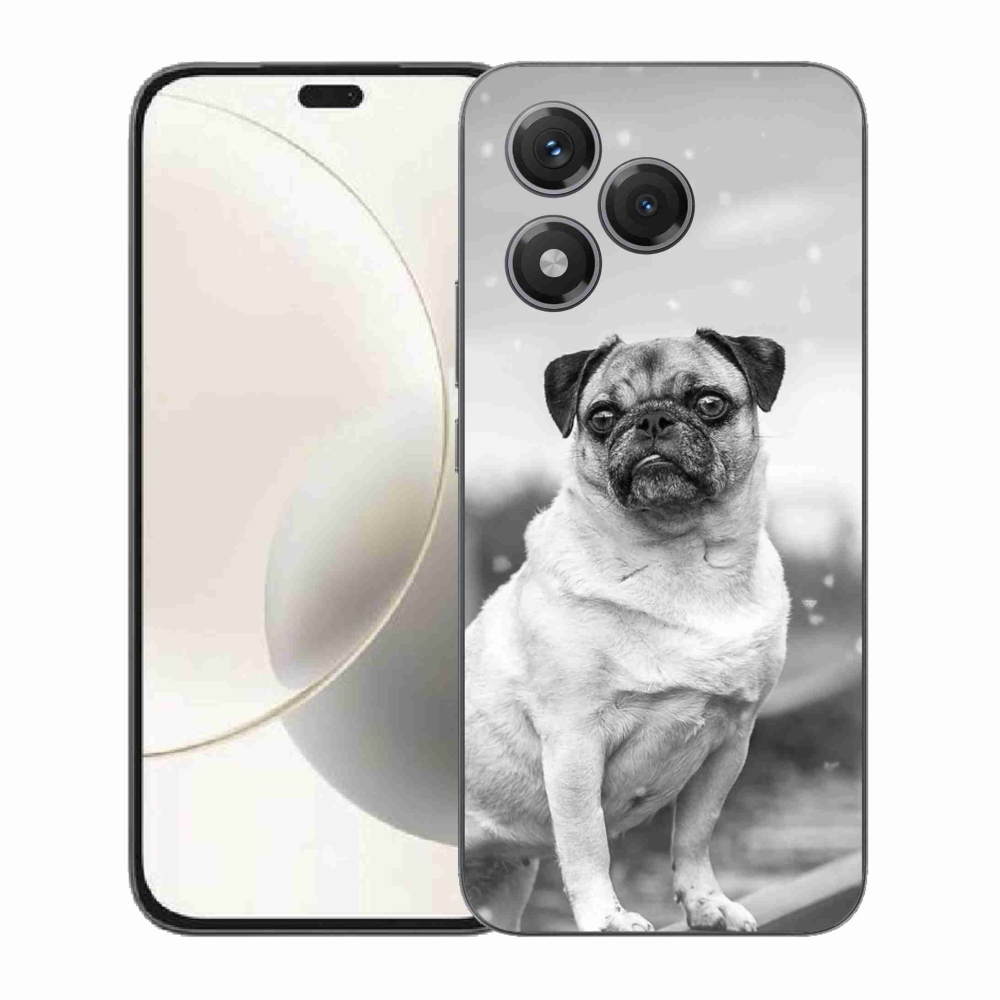 Gélový kryt mmCase na Honor 400 Lite - mops