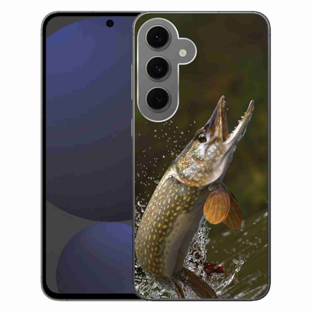 Gélový obal mmCase na Samsung Galaxy S24 FE - šťuka