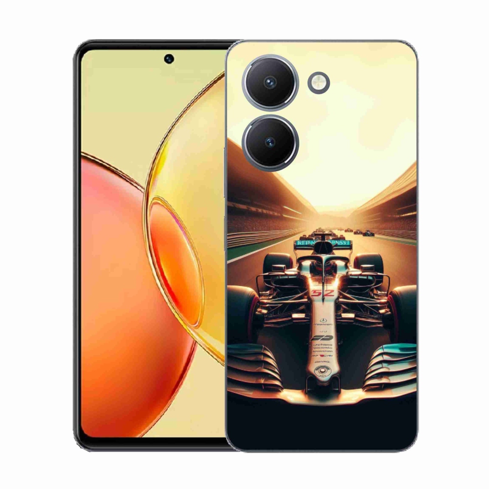 Gélový kryt mmCase na Vivo Y36 - formula 1