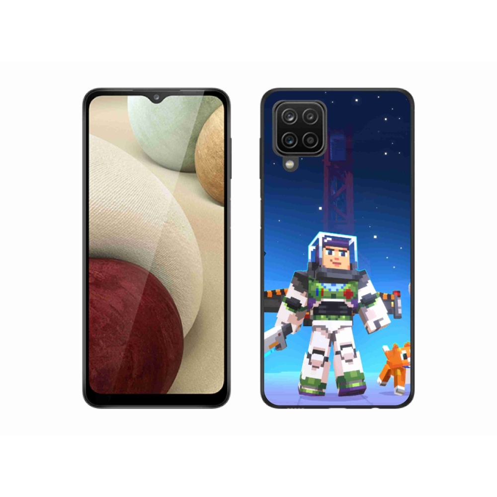 Gélový kryt mmCase na Samsung Galaxy M12 - minecraft 2