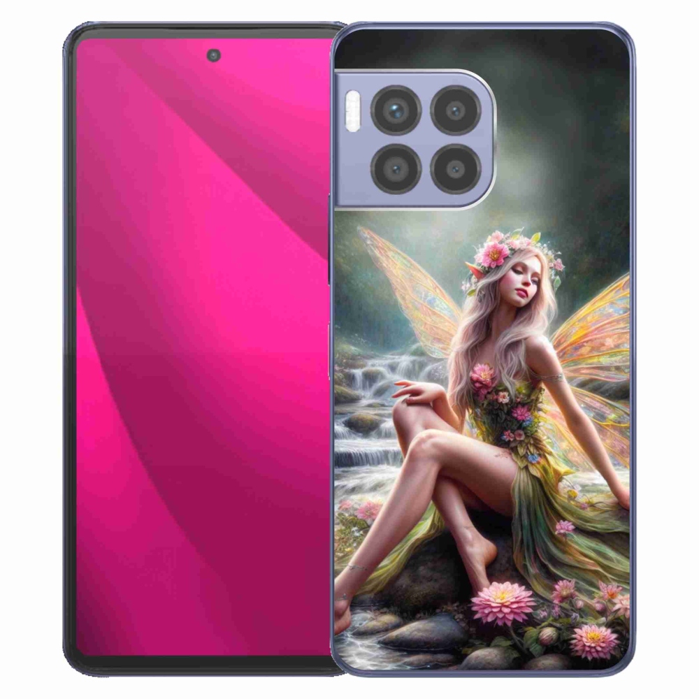 Gélový kryt mmCase na T-Mobile T Phone 2 Pro - motýlia žena 1