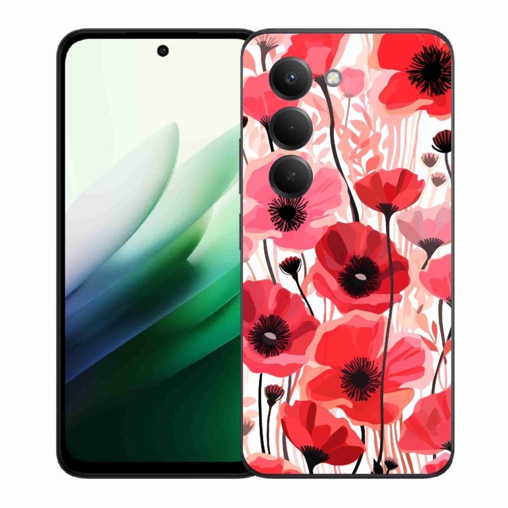 Gélový kryt mmCase na Xiaomi Redmi 15 5G (169mm) - vlčí mak 1