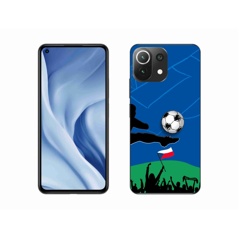 Gélový kryt mmCase na Xiaomi Mi 11 Lite 4G/5G - fanúšikovia futbalu