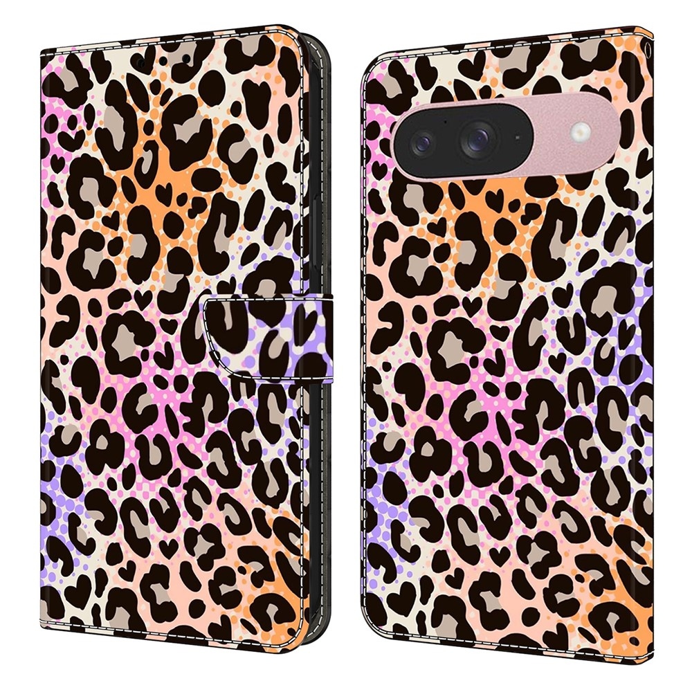 Smooth knižkové puzdro na Google Pixel 10 Pro/Pixel 10 - leopardí vzor