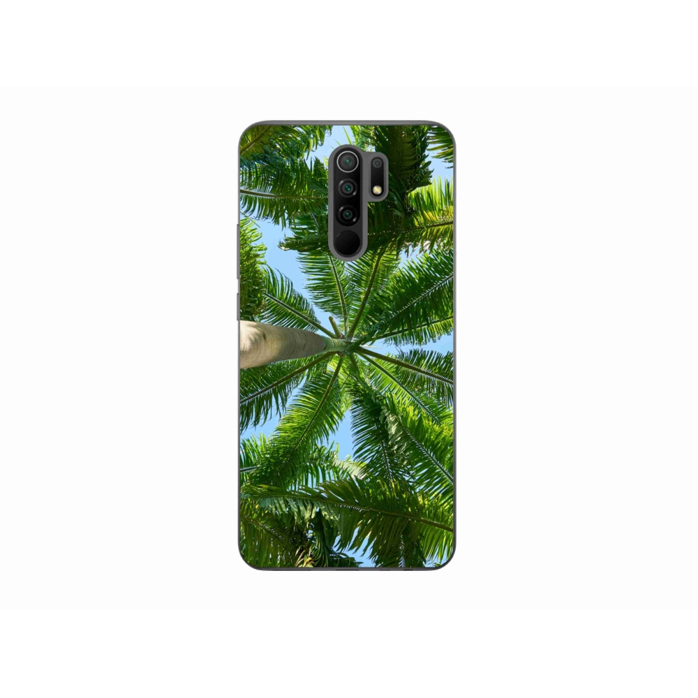 Gélový kryt mmCase na Xiaomi Redmi 9 - palmy