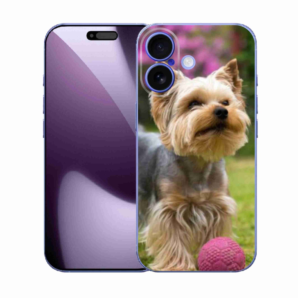 Gélový kryt mmCase na iPhone 17 - yorkšír 4