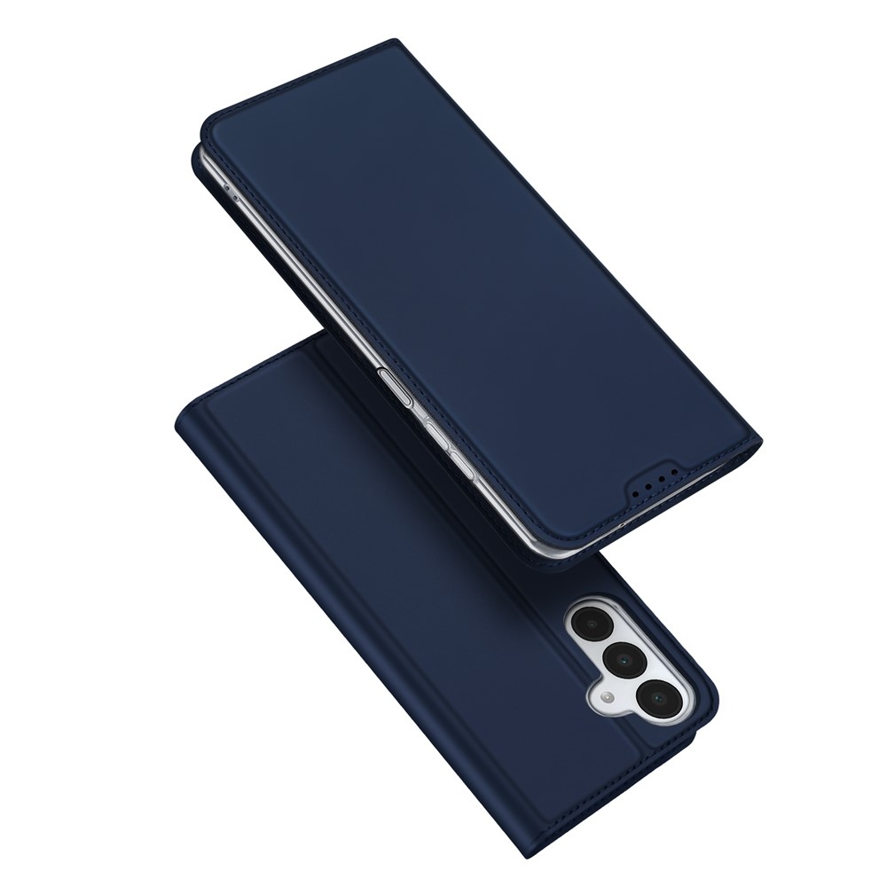 DUX knižkové puzdro na Samsung Galaxy A17 5G - tmavomodré