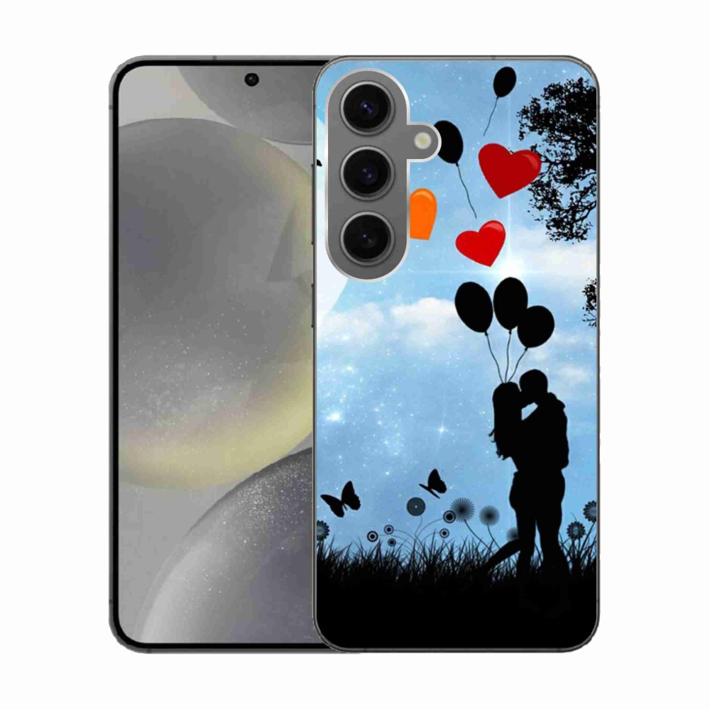 Gélový obal mmCase na Samsung Galaxy S24 - zamilovaný pár