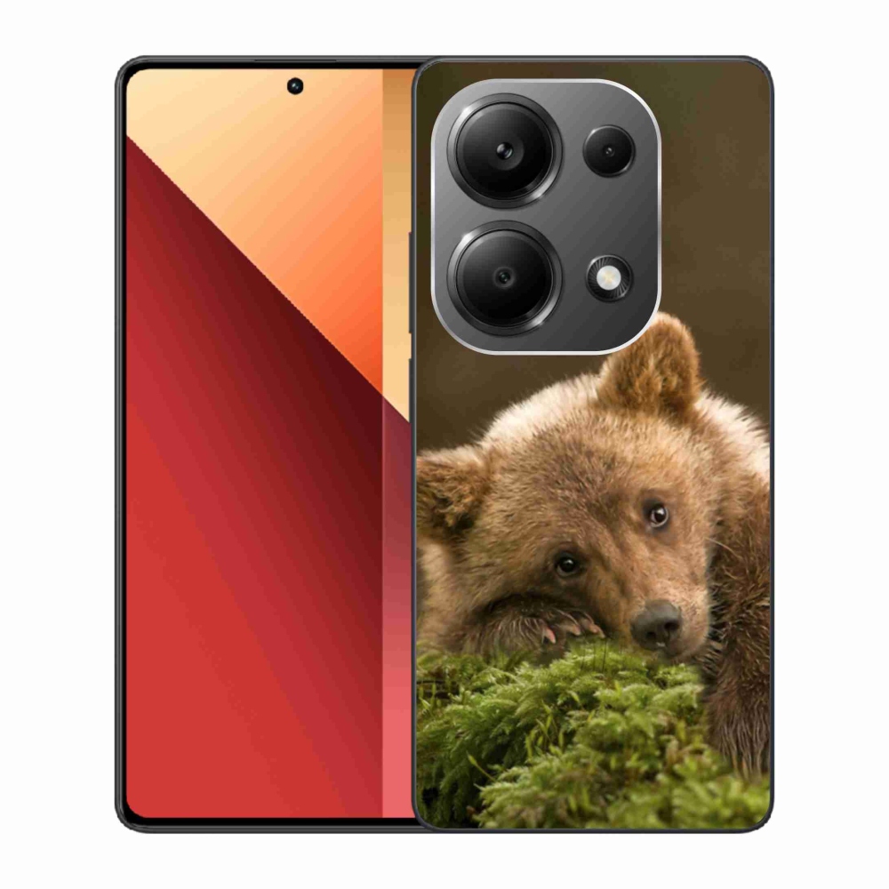 Gélový kryt mmCase na Xiaomi Redmi Note 13 Pro 4G/Poco M6 Pro - medveď